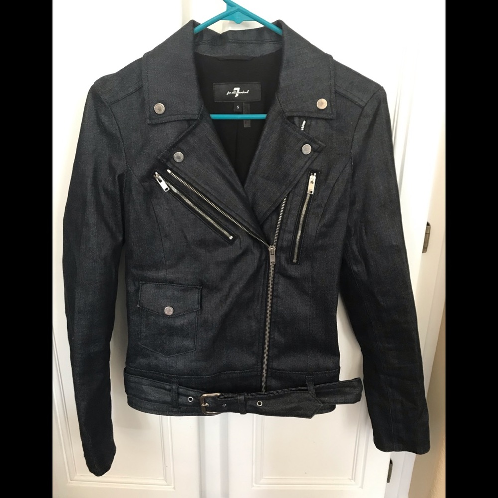 Dark denim jacket